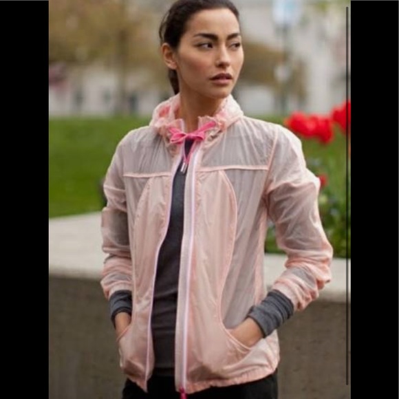 lululemon transparent jacket